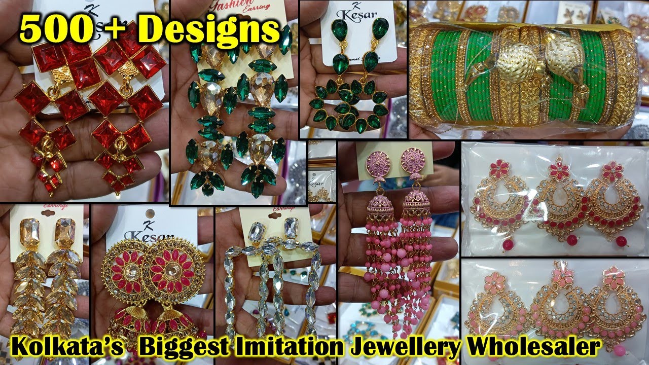 Handmade Fabric Earring at best price in Kolkata by Bhawar Lal Suresh Kumar  | ID: 25511127762